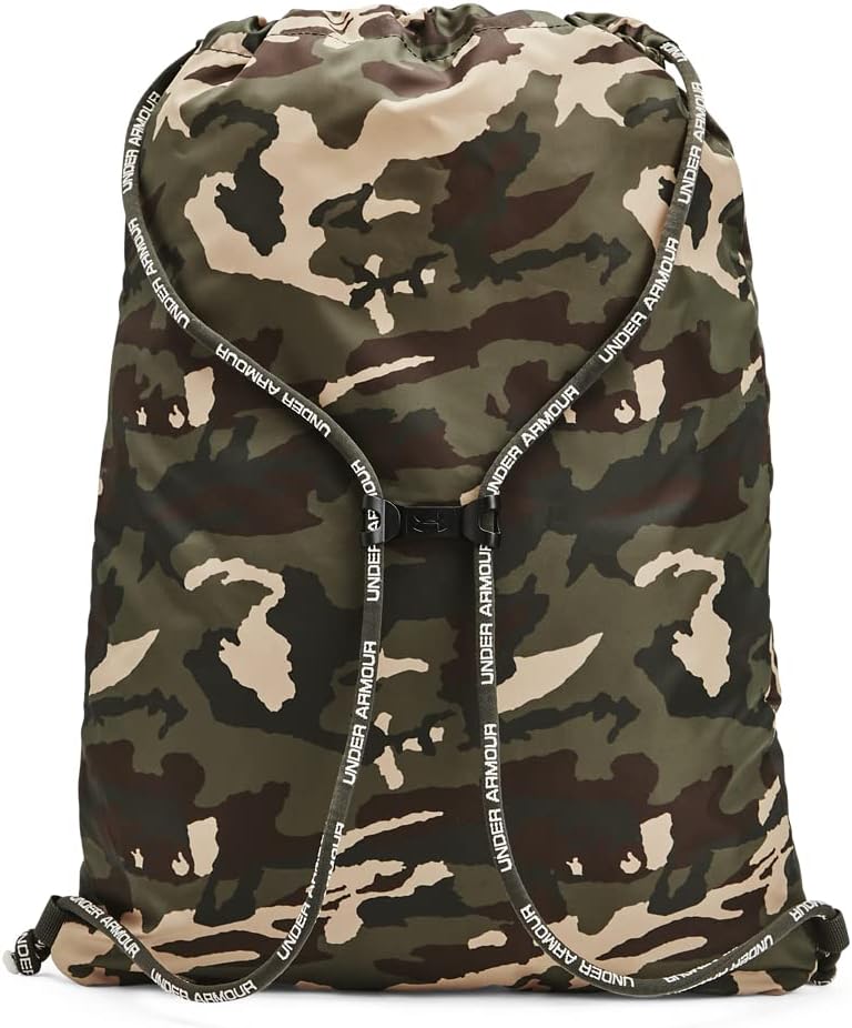 Under Armour Adult Undeniable Sackpack ， Black/Black/Metallic Silver - Image 2